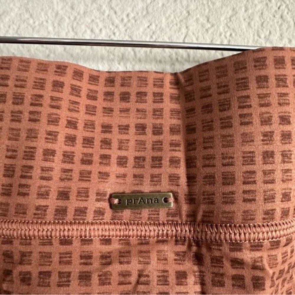 Prana Railay Skort in Terra Gingham Print WOMEN'S XL - Picture 7 of 10